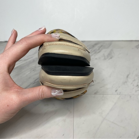 Franco Sarto Duval Square Toe Leather Mule 7M - Picture 8 of 14